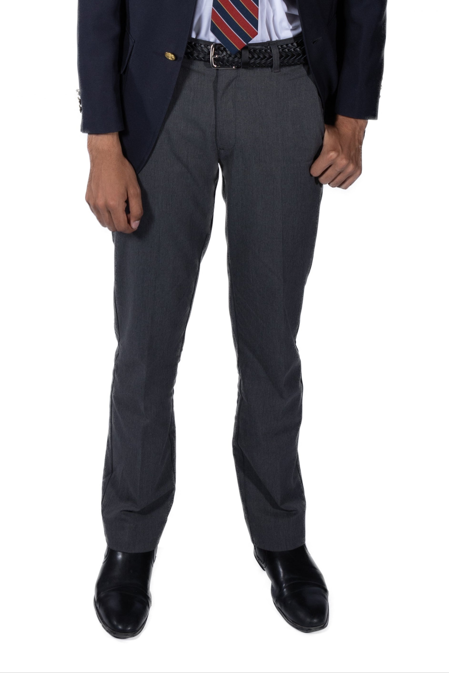 Boys Charcoal Pants - Mens