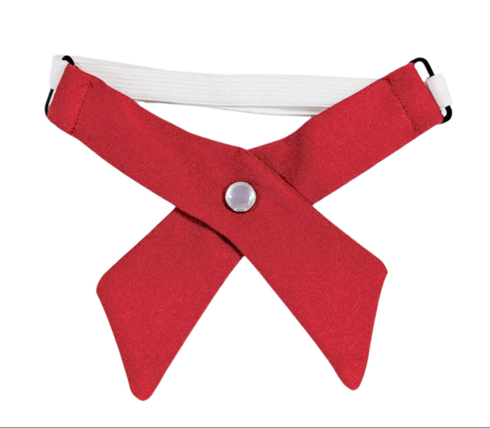 AHS Girls Red Snap Tie - (6th-8th)