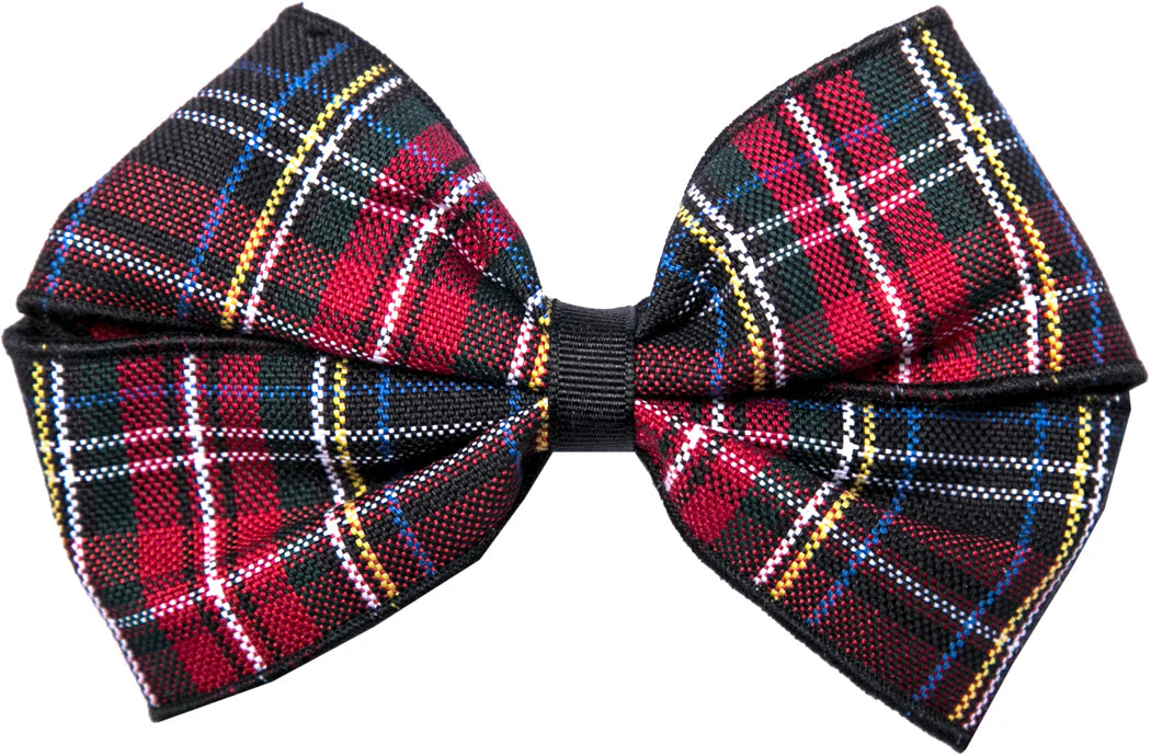 AHS Plaid Loop Bow - 3" - Clippy