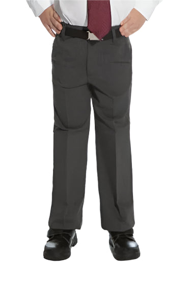 Boys Charcoal Pants - Husky