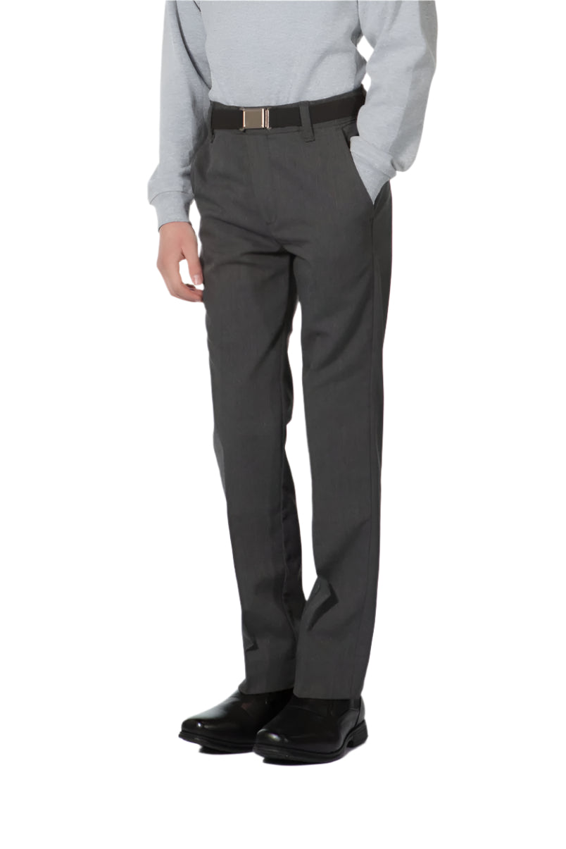Boys Charcoal Pants - Regular