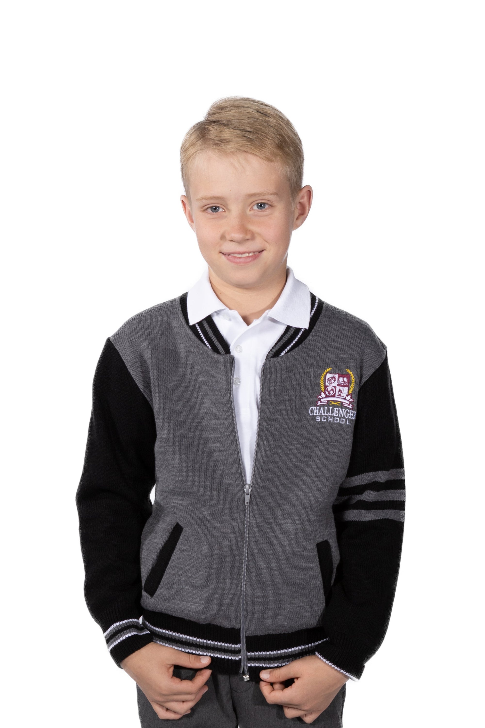 CHS Varsity Jacket - Black/Grey - Outerwear