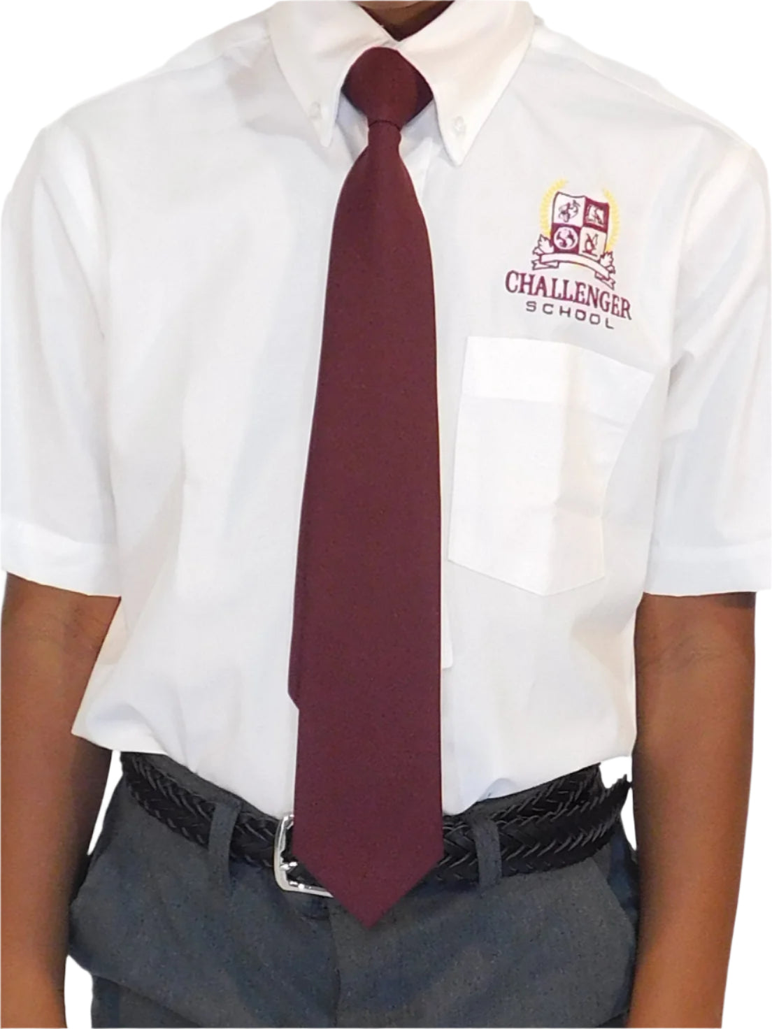 CHS Boys Maroon Pre-Tied Ties - (K-8th)