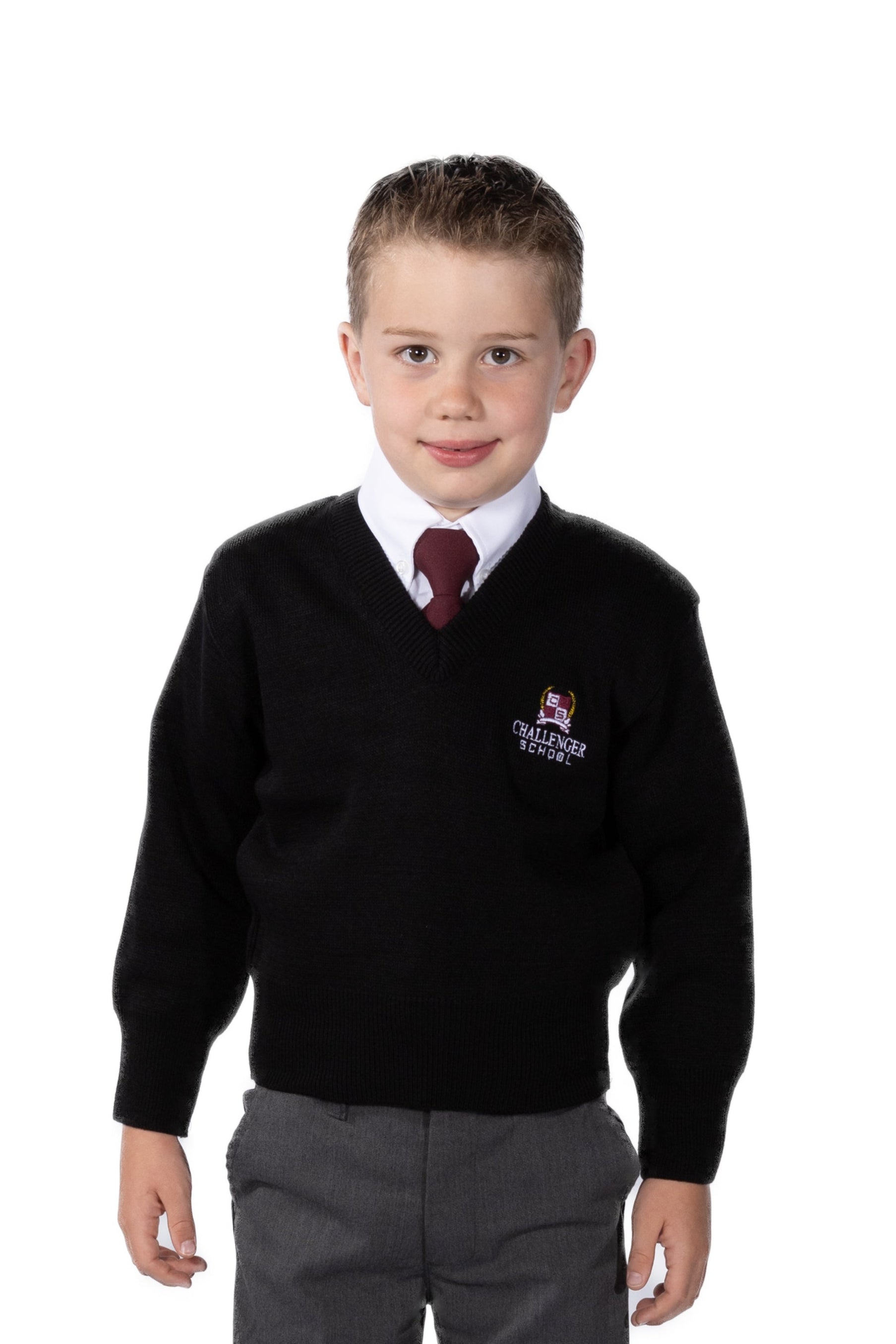 CHS Boys Pullover Sweater - Black