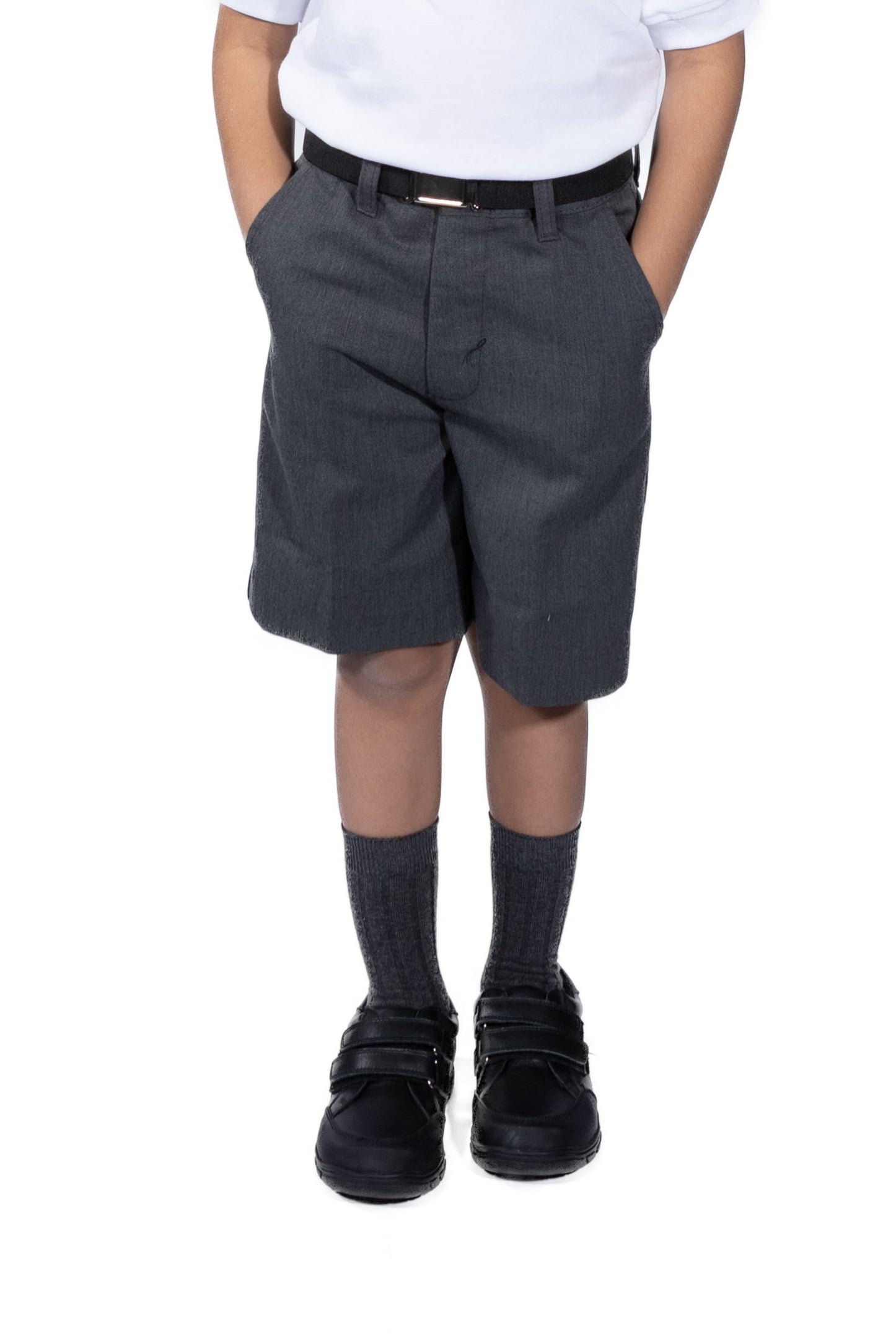 Boys Charcoal Shorts - Regular