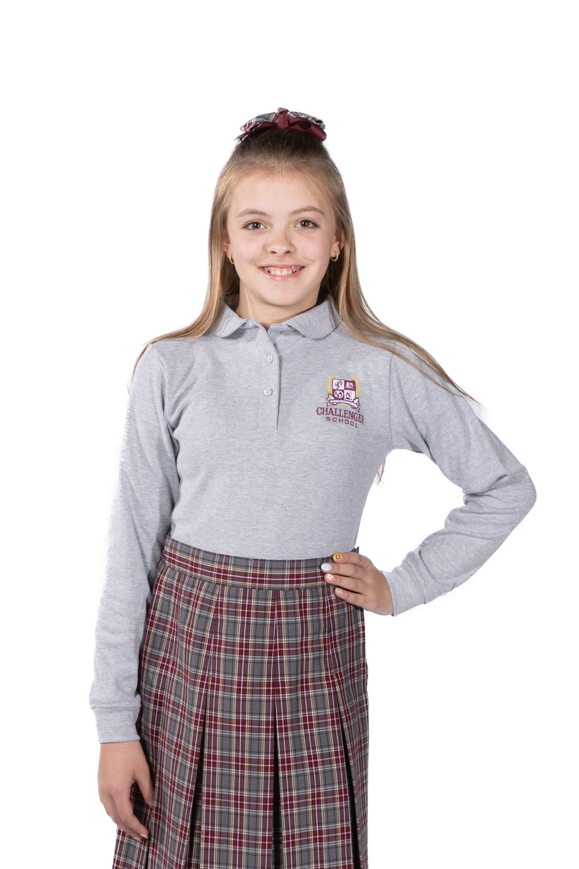 CHS Girls Polo - Long Sleeve