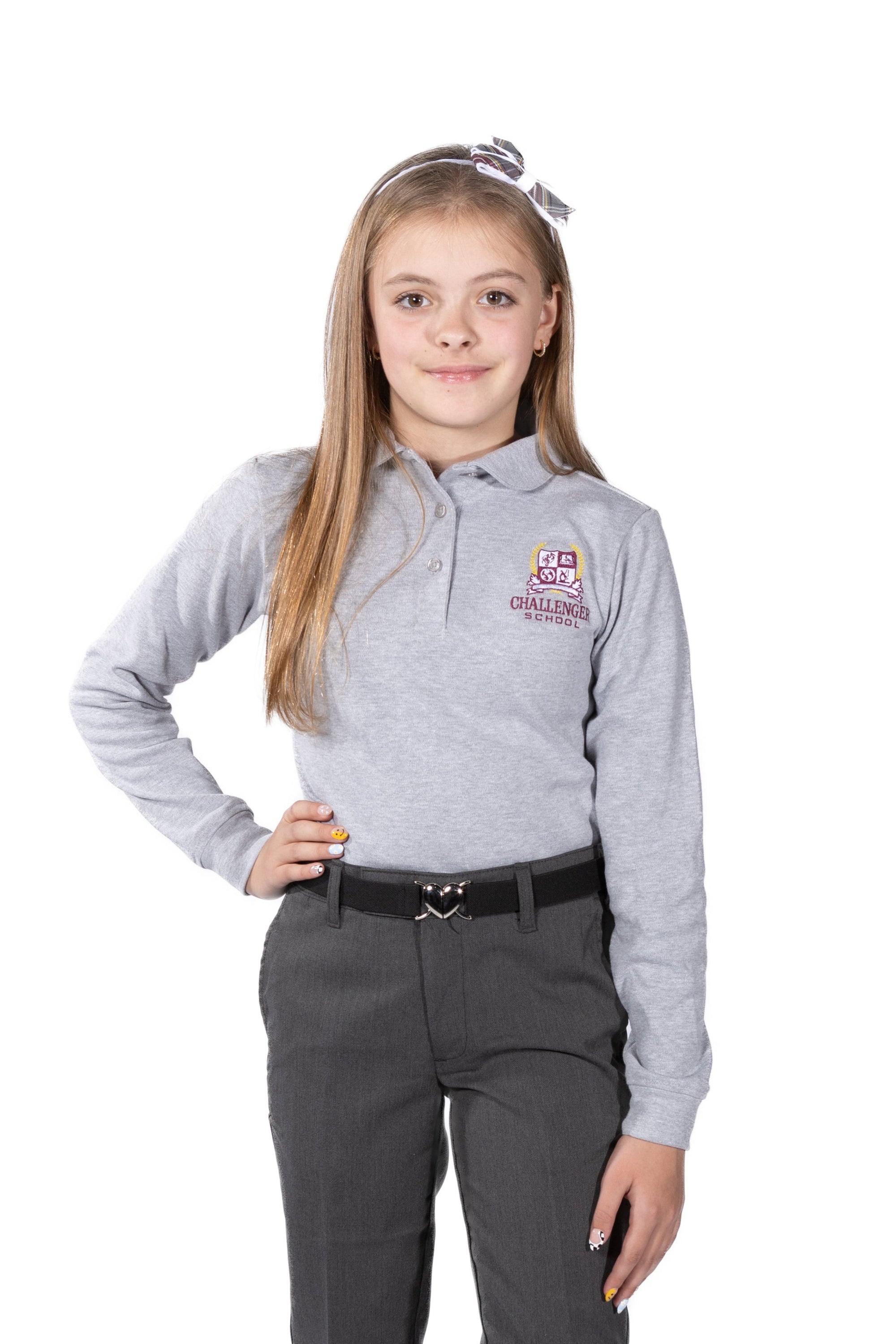 CHS Girls Polo - Long Sleeve