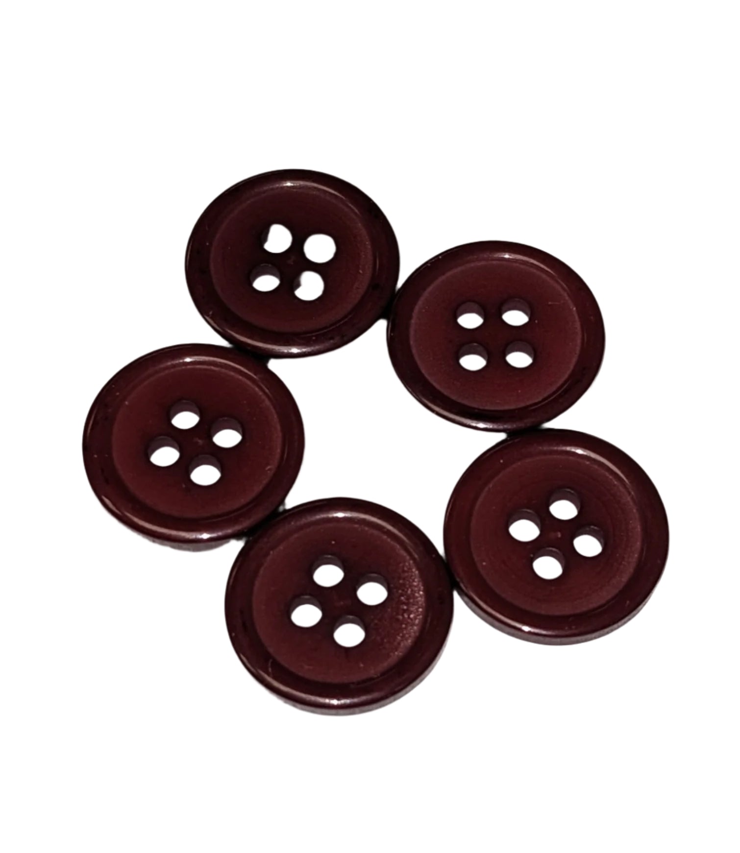 Challenger Buttons - Cardigan Sweater -  Dark Maroon (Qty 5)