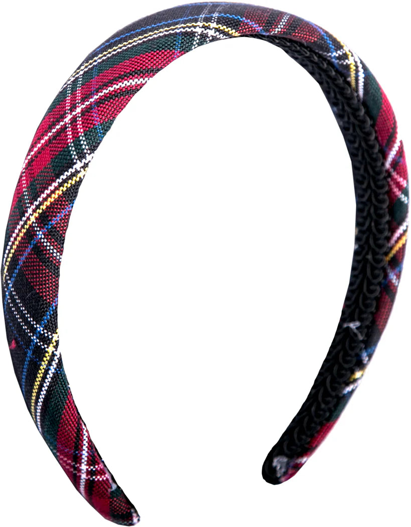 AHS Padded Headband - Plaid
