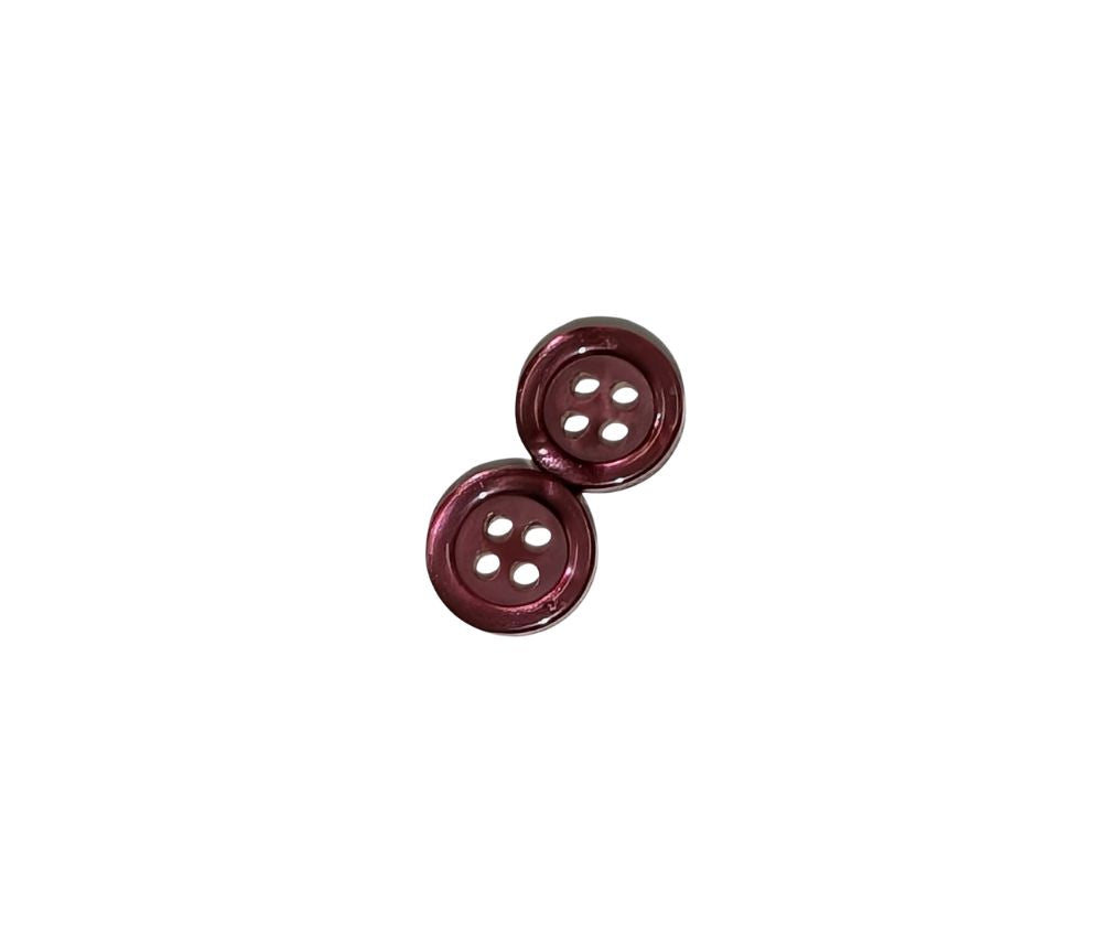 CHS Buttons - Dark Maroon Polo (Qty 2)