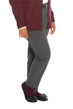 Girls Charcoal Pants - Husky