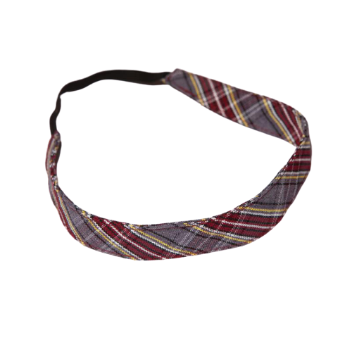 CHS Plaid Headband - Thin Preschooler Size