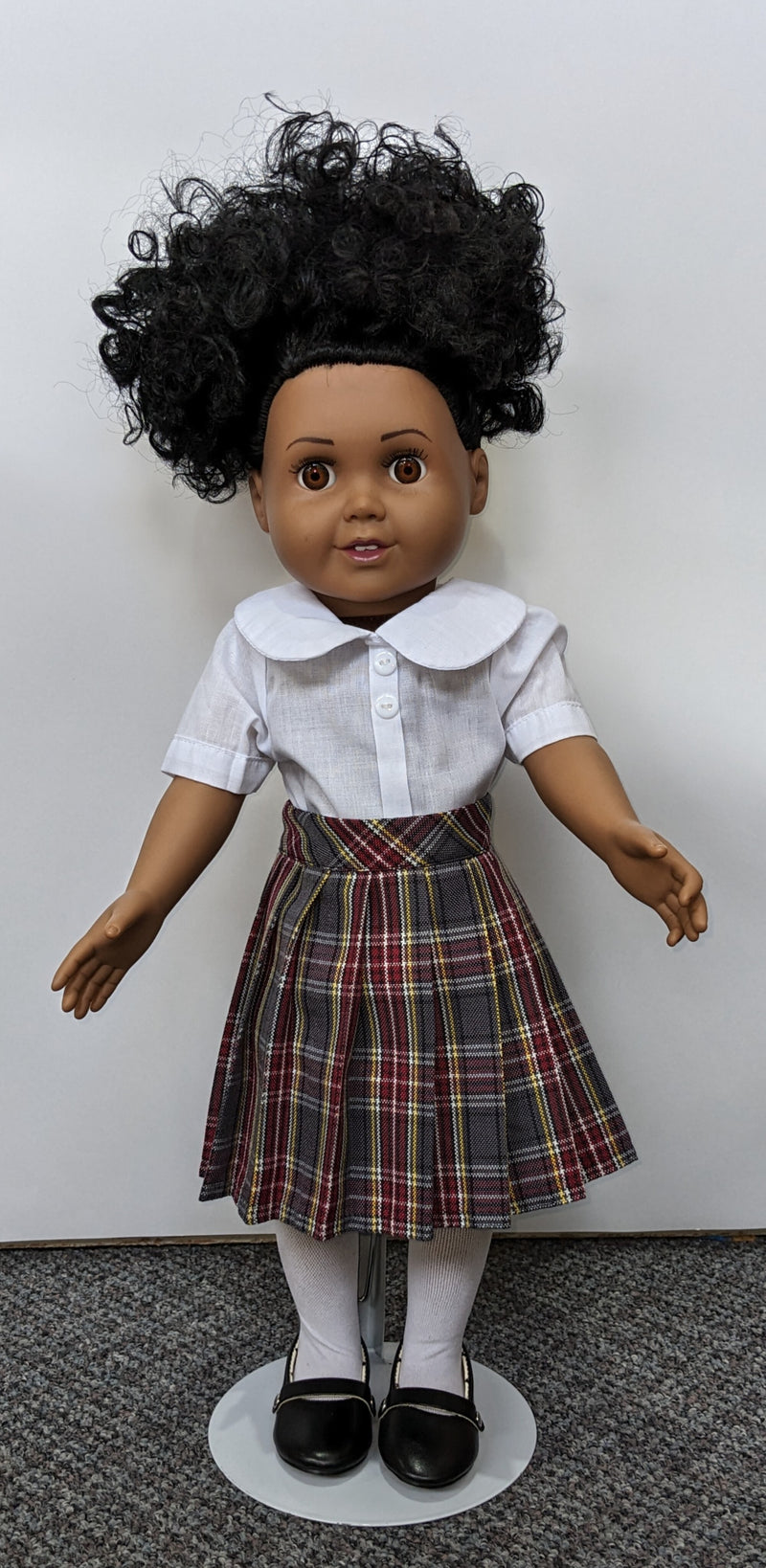 Doll Blouse and Skirt with Headband