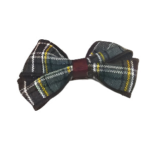 CHS Plaid Loop Bow - 3" - Clippy
