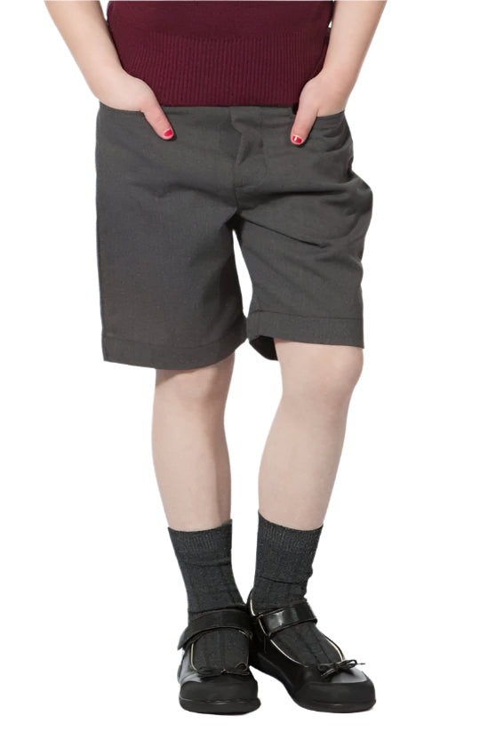 Girls Charcoal Shorts - Regular