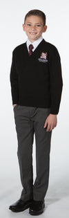 Boys Pullover Sweater - Black